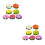 14pcs Artificial Floating Water Lily Plastic Lotus Pond Decor 5