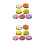 14pcs Artificial Floating Water Lily Plastic Lotus Pond Decor 6