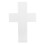 2pcs Polystyrene Foam Cross Model for DIY Craft Religious Decor 2