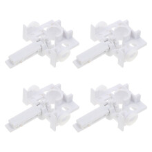 4pcs Plastic Vertical Blind Repair Carrier White