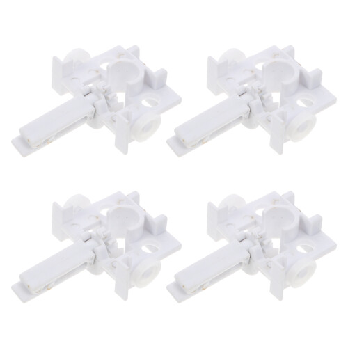 4pcs Plastic Vertical Blind Repair Carrier White