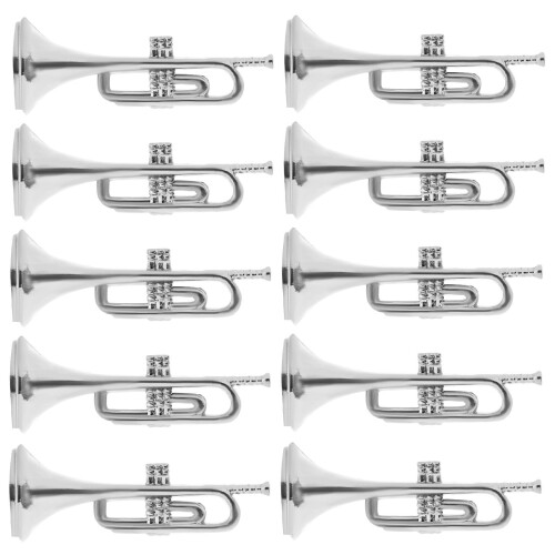 100pcs Christmas Musical Instrument Ornaments Mini Models 2