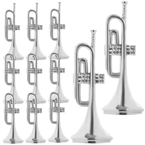 100pcs Christmas Musical Instrument Ornaments Mini Models