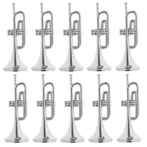100pcs Christmas Musical Instrument Ornaments Mini Models 1
