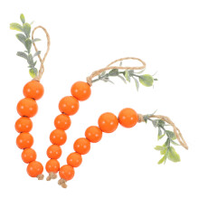 6pcs Easter Carrot Ornaments Farmhouse Home Decor