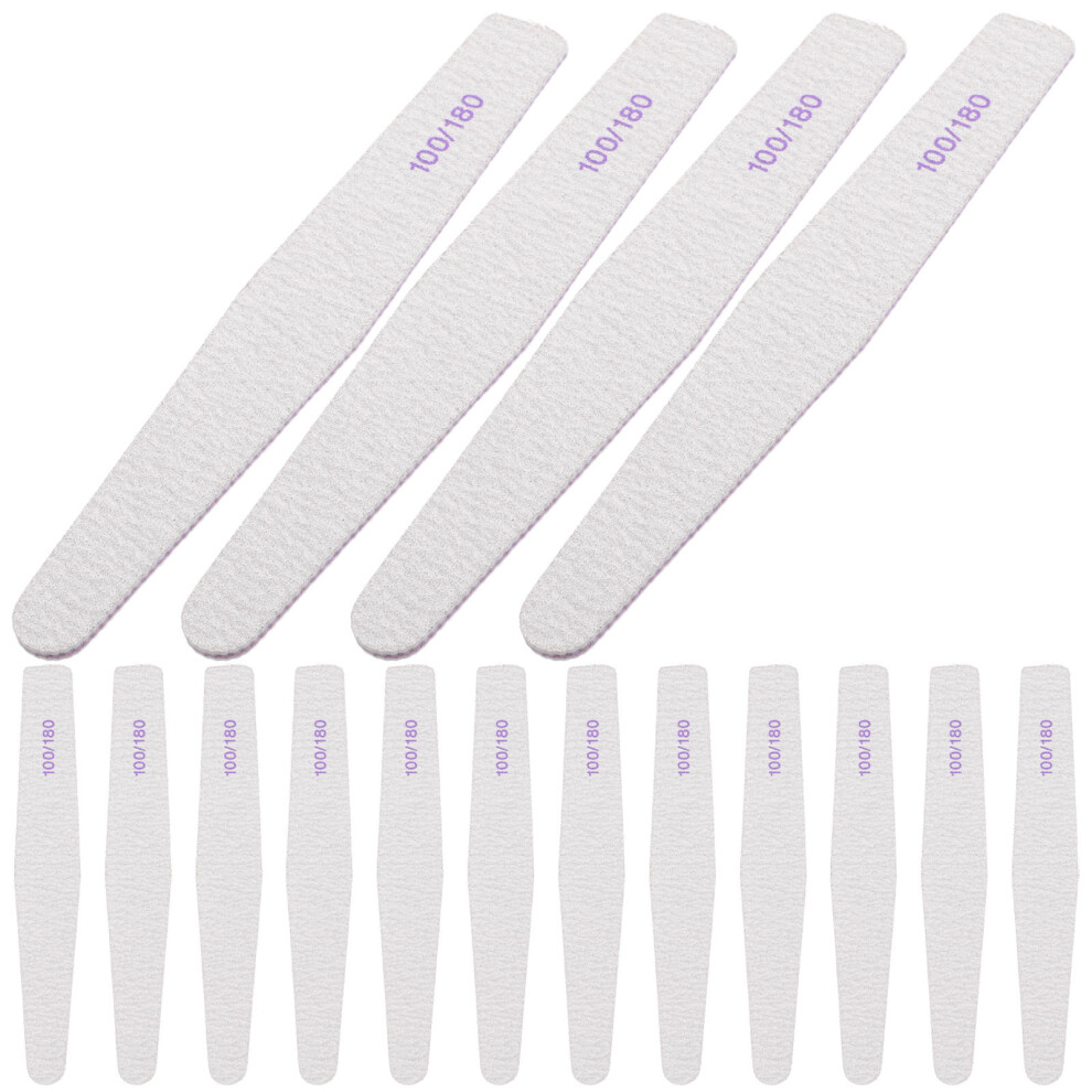 Artibetter 25Pcs Professional Nail File For Home And Salon Use