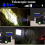 LED Rechargeable Headlamp 3 Lighting Modes Telescopic Zoom 5
