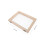 4sets Wooden Paper Making Frame with Hammer Base Plate 11