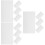 12pcs Dual-Adhesive Foam Squares Mounts Tapes 9