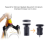 Bicycle Antitheft Front for Down Tube Bracket Protective Shell 5