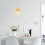 Glass Lamp Shade 80mm G9 Socket Ceiling Light 4