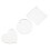 200pcs Blank Acrylic Keychains Key Pendants 8