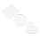 200pcs Blank Acrylic Keychains Key Pendants 1