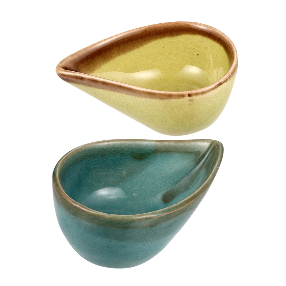 2pcs Ceramic Essential Oil Blending Bowls Aroma Decor-image-OPC-PKBHM59-NEW