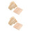 2sets Pottery Doll Base Wooden Holder 7