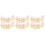 108pcs Wooden Easter Egg Ornaments Unfinished Decor 6