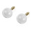 2pcs Clear Fillable Heart Shaped Ball Sublimation Ornament 5