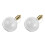 2pcs Clear Fillable Heart Shaped Ball Sublimation Ornament 8