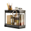 Kitchen Sink Shelf, 2 Tier Multi-Purpose Storage Shelf with Hook 1