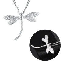 1pc Dragonfly Pendant Necklace for Women
