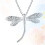 1pc Dragonfly Pendant Necklace for Women 3