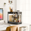 Kitchen Sink Shelf, 2 Tier Multi-Purpose Storage Shelf with Hook 4