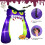 10FT Giant Owl Halloween Inflatable Archway with LED Lights 5