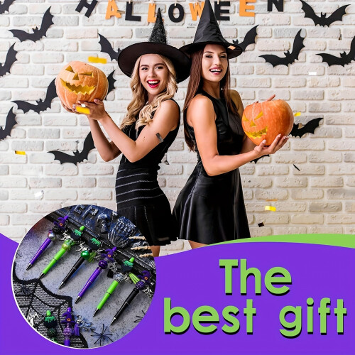 12pcs Halloween Witch-Themed Bead Kit 2