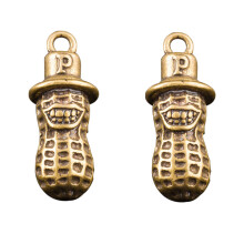 2St Brass Hanger DIY Sleutelhanger Decoratie Gouden Bedel