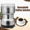 Electric Coffee Grinder with Stainless Steel Plug 7
