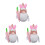 3pcs Easter Gnome Dolls Plush Rabbit Holiday Home Decor 10