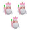 3pcs Easter Gnome Dolls Plush Rabbit Holiday Home Decor 7