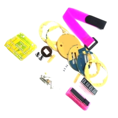 DIY Kit Watch Electronic Clock Single-Chip LED Digital Watches 2