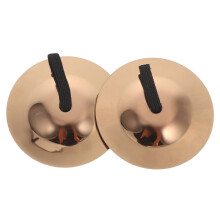 1pair Finger Cymbals Percussion Zills for Kids Preschool Montessori