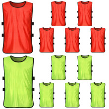 12pcs Adult Kids Football Basketball Training Mesh Vest S