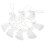 36pcs Easter Bunny Hanging Ornaments Rabbit Pendants Decor 3