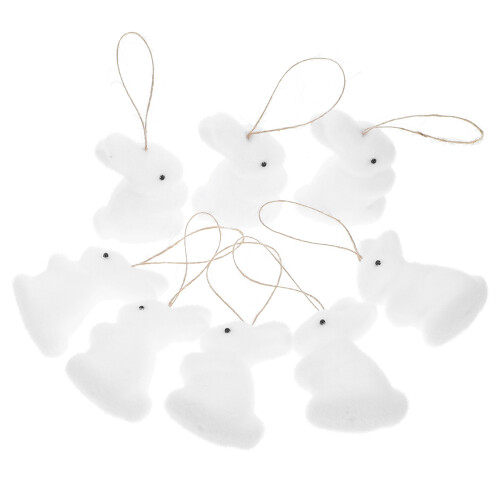 36pcs Easter Bunny Hanging Ornaments Rabbit Pendants Decor 2