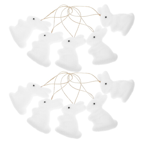 36pcs Easter Bunny Hanging Ornaments Rabbit Pendants Decor 1