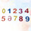 200pcs DIY Wooden Numbers Craft Chips for Scrapbooking 9