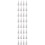 48pcs Solid Polystyrene DIY Christmas Ornaments Craft Cones 10