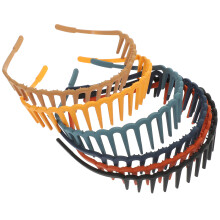 18pcs Plastic Headbands for Girls Bang Fix Hair Band
