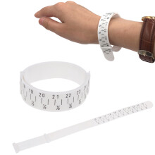 4pcs Bracelet Bangle Gauge Sizer Wrist Measure Tool