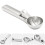 2Stk Eisportionierer Obstschöpfer Robust Für Zuhause Silber 3
