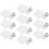 10pcs Clear Plastic Candy Bottles Empty Storage Jars 6