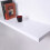 Wall Hanging Bookcase White Laminate Shelf Partition 7