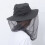 Bee Hat with Net Mesh Face Protection Dark Grey 4