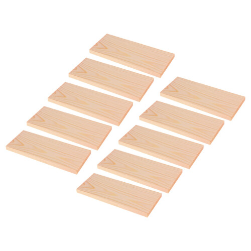 50pcs Wood Boards for Crafts, DIY, School Projects