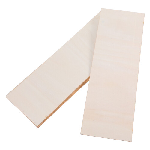 32pcs Wood Sheets for Crafts Unfinished Thin Boards 2