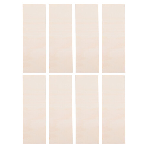 32pcs Wood Sheets for Crafts Unfinished Thin Boards 1