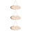 3pcs Unfinished Wood Plaque Oval Board Decor 10